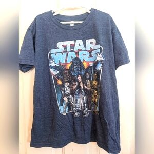 Star Wars T-shirt Boys/Youth Size Large